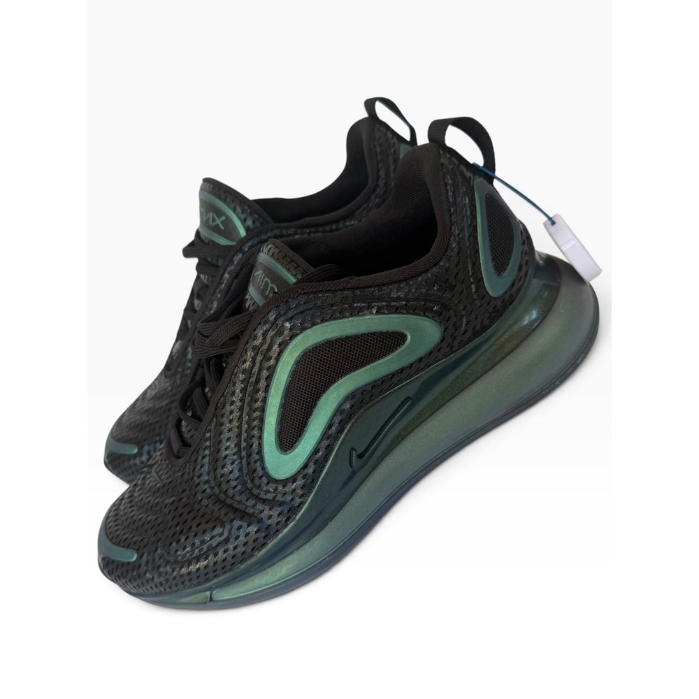 Nike Air Max 720 Throwback Future Black Green Iridescent AQ3196-003 Womens 7.5